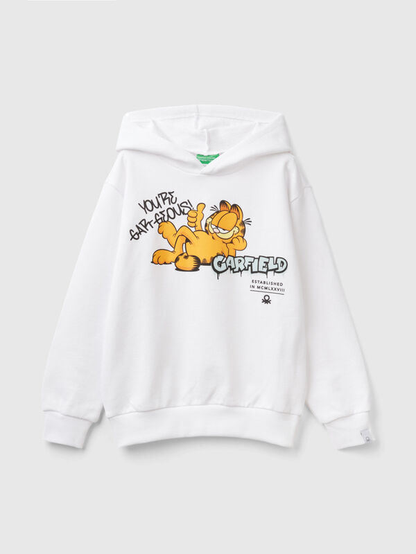 Garfield sweatshirt ©2024 by Paws, Inc. Junior Boy