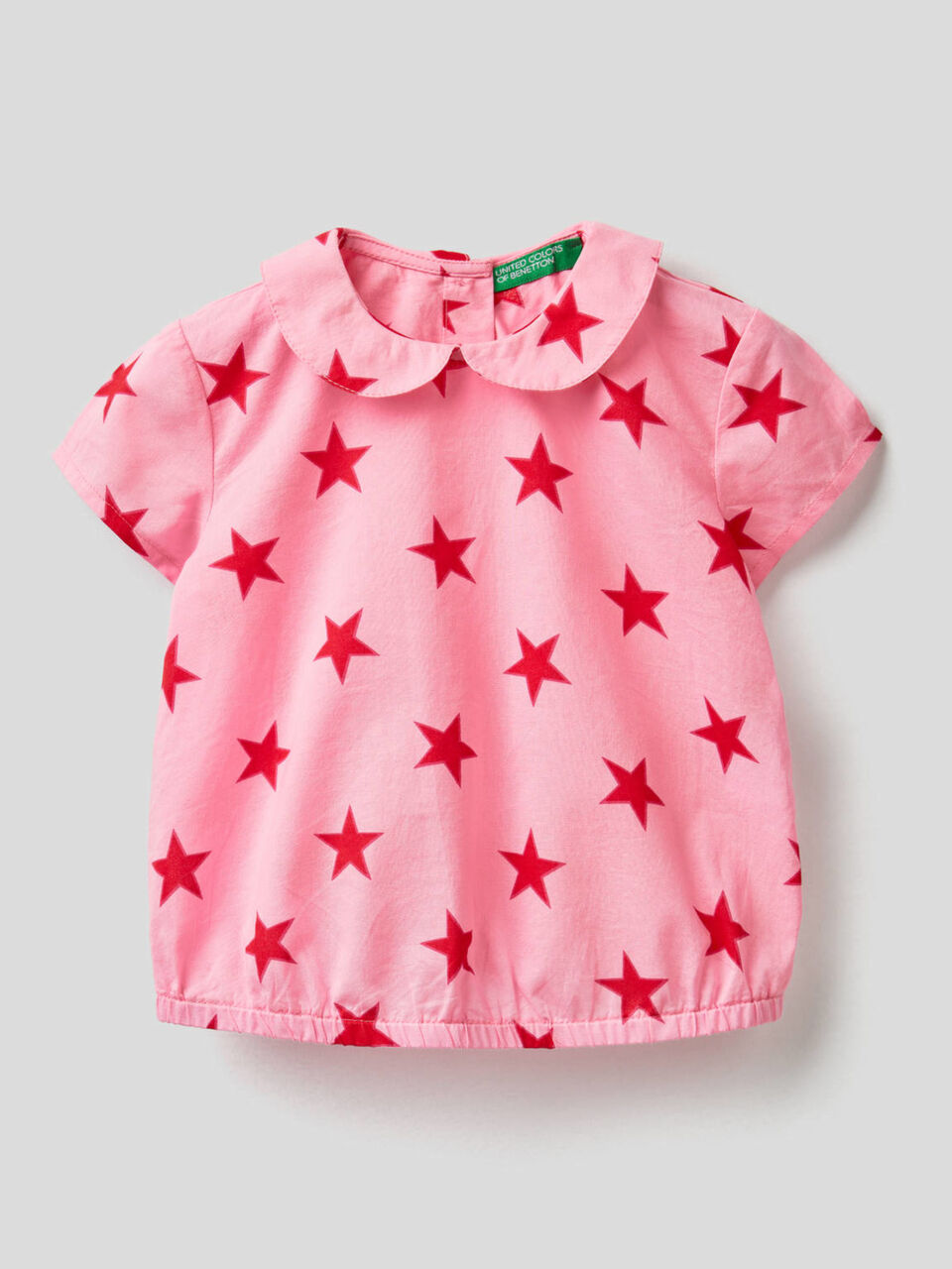 Printed pure cotton blouse image number 1