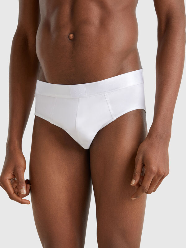 Slip aus Baumwollmischung Herren