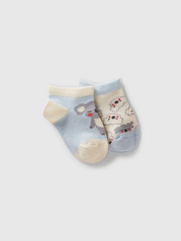 Quatre paires de chaussettes courtes Naissancede