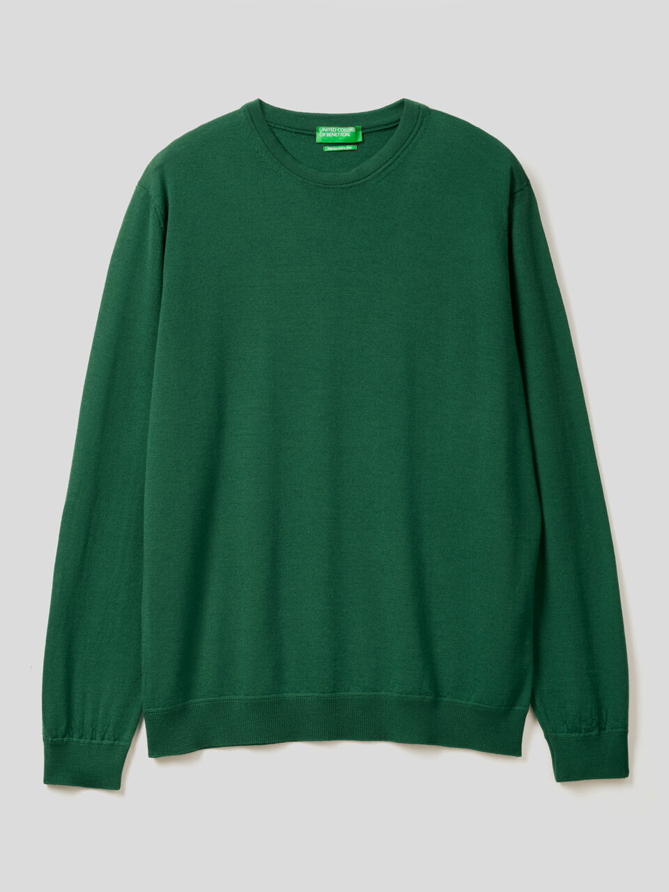 Pullover aus reiner Schurwolle mit Rundausschnitt image number 1
