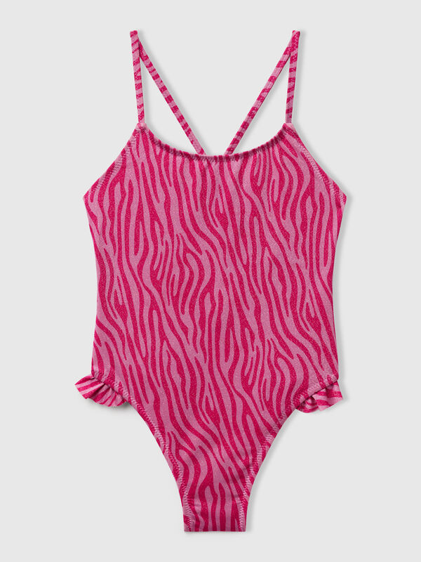 Maillot de bain intérieur imprimé animal Filles