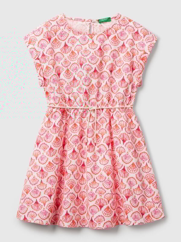 Robe évasée à motifs Filles