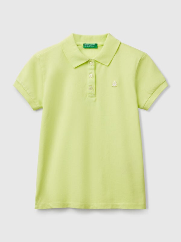 Polo à manches courtes en coton  Filles