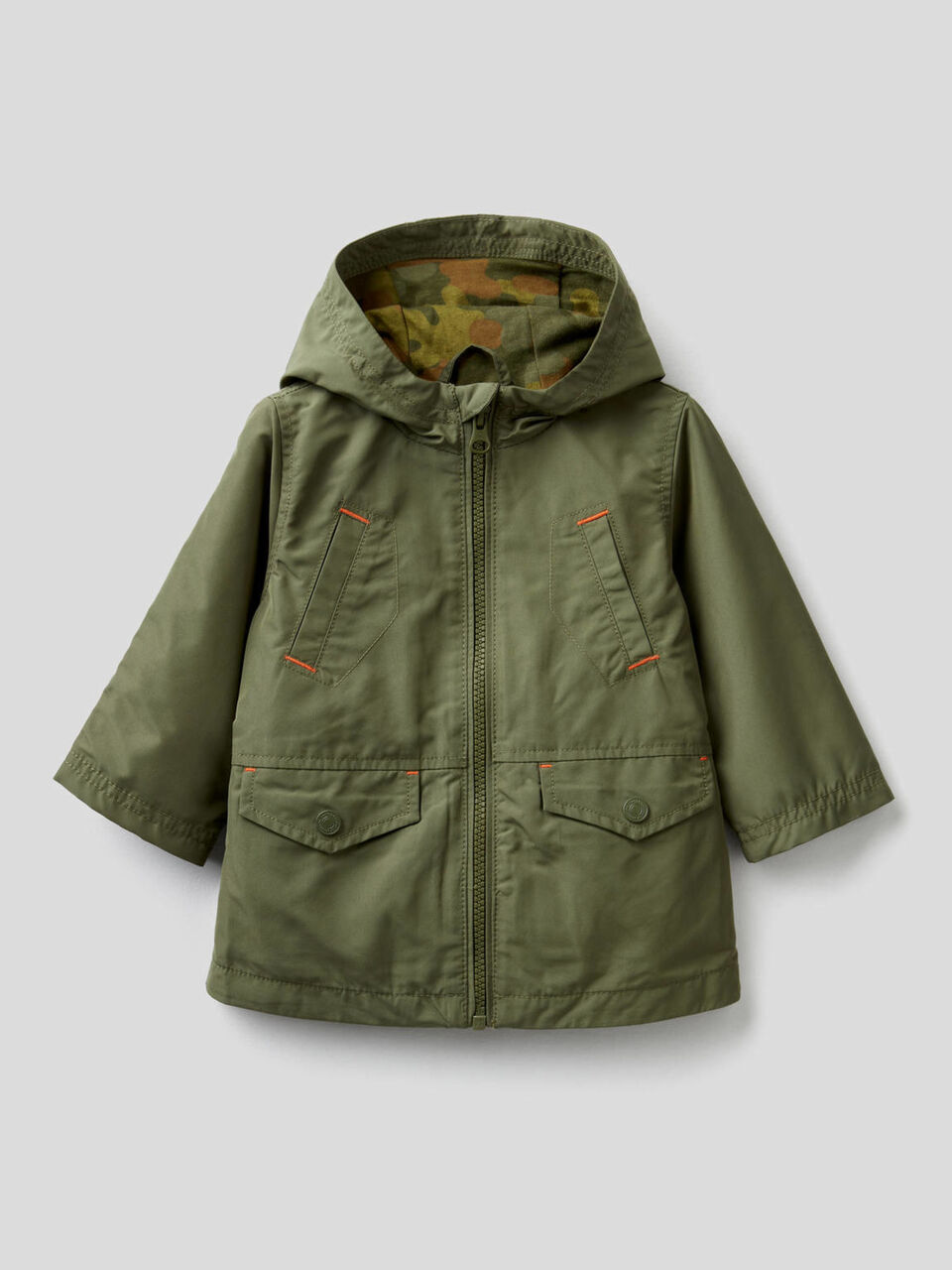 Parka aus dem Stoff "Rain Defender" image number 1