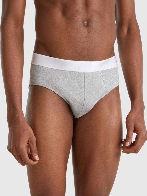 Slip aus Baumwollmischung Herren