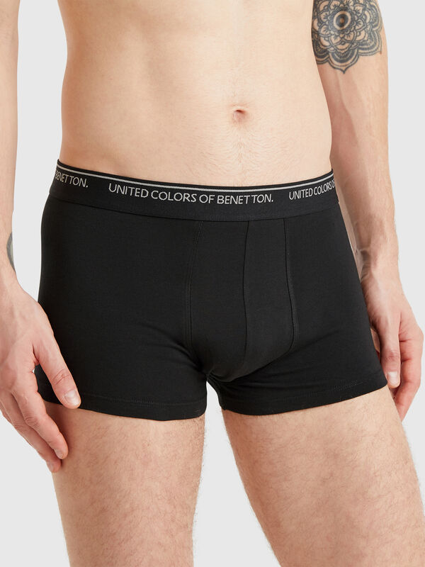 Fitted boxers in cotton Men
