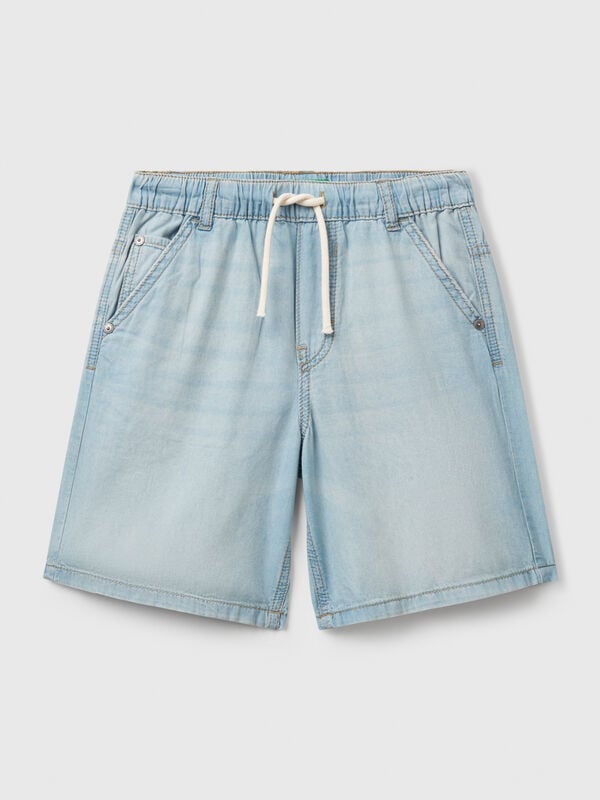 Bermuda en chambray Garçon