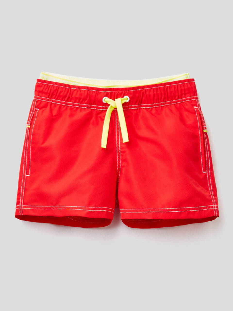 Badeshorts mit doppeltem Bund image number 1