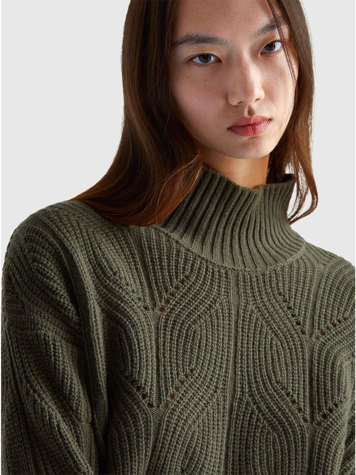 TURTLE NECK SWEATER Femme