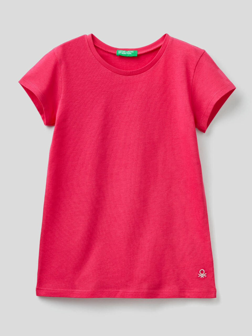 T-shirt in pure organic cotton image number 1