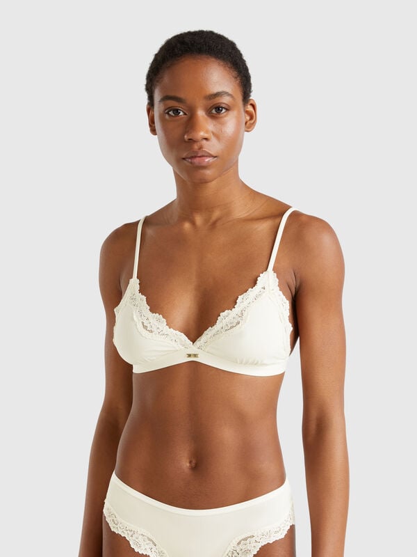 Triangel-BH mit Spitze Damen