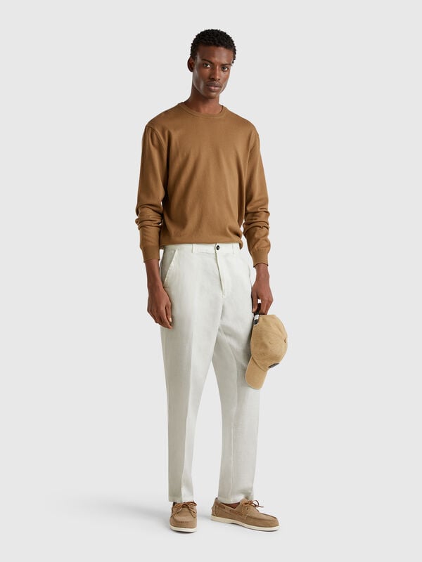 Chinos aus reinem Leinen Herren