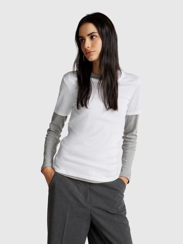 T-shirt coupe régulière Femme