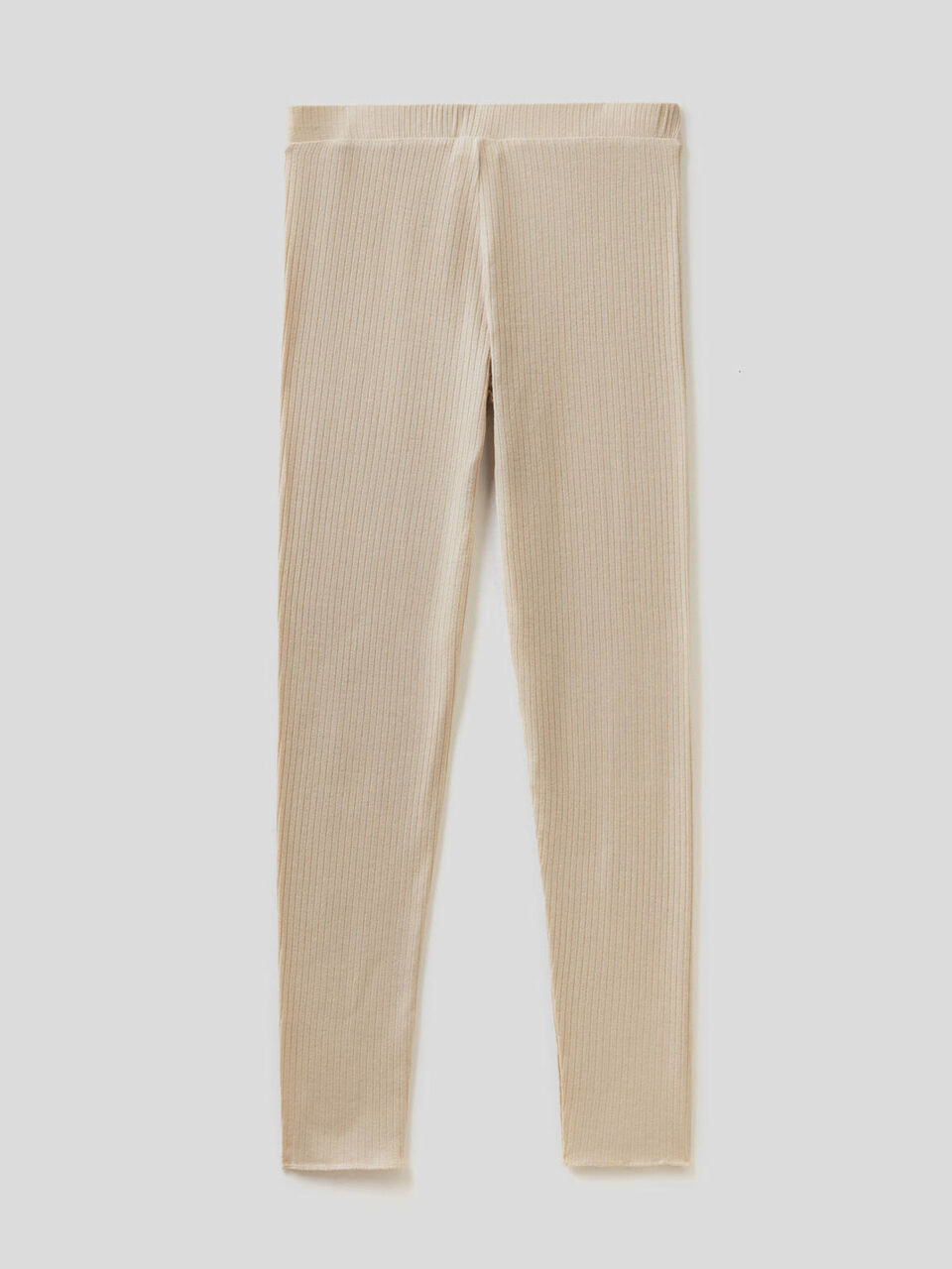 Stretch-Leggings aus gemischtem Cashmere image number 2