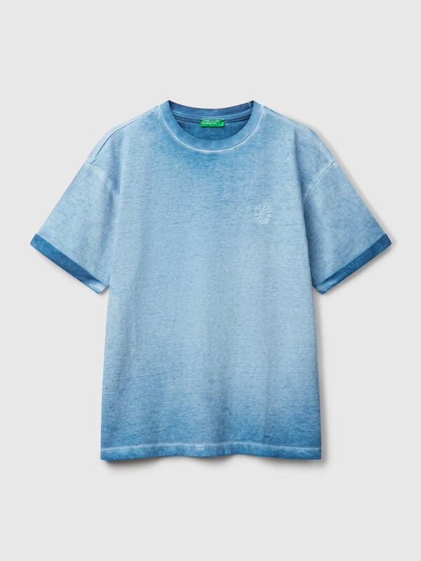 T-shirt over fit avec broderie Garçon
