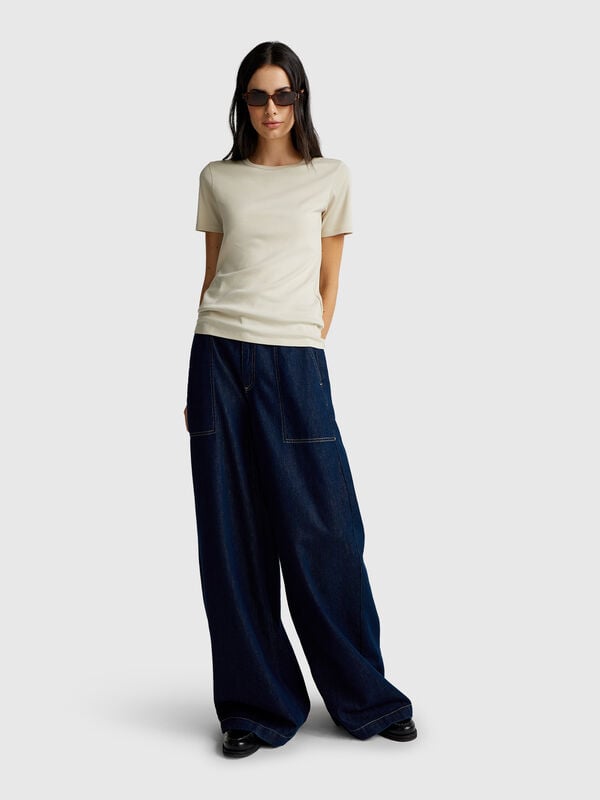 T-shirt coupe régulière Femme