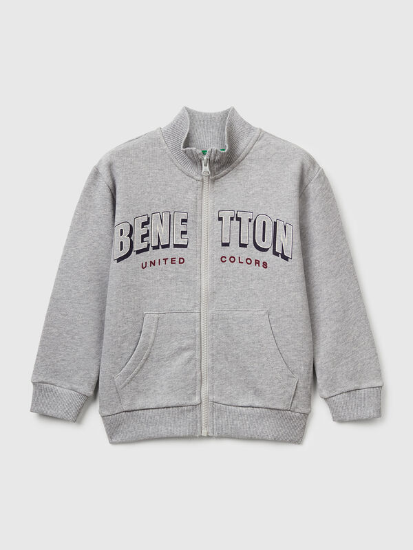 Baumwoll-Sweatshirt mit Logo Jungen