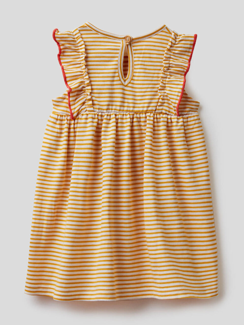 Robe à rayures en 100% coton bio image number 2