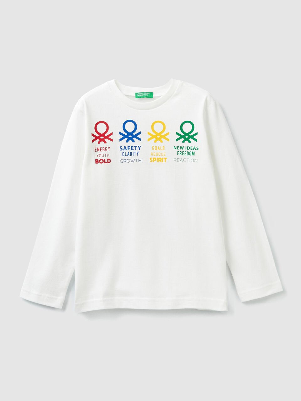 Long sleeve t-shirt with logo image number 1