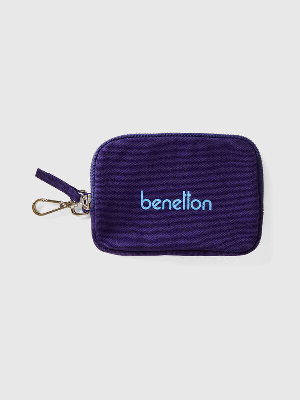 Porte-clés et porte-monnaie bleus