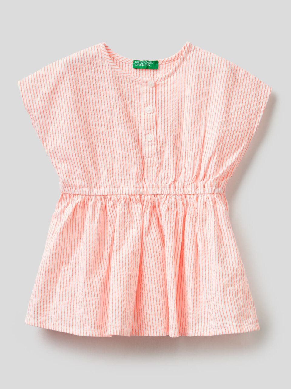 Dress with thin stripes image number 1