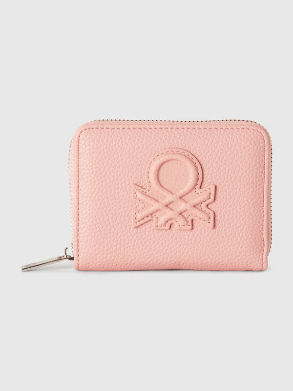 Petit portefeuille avec zip Femme