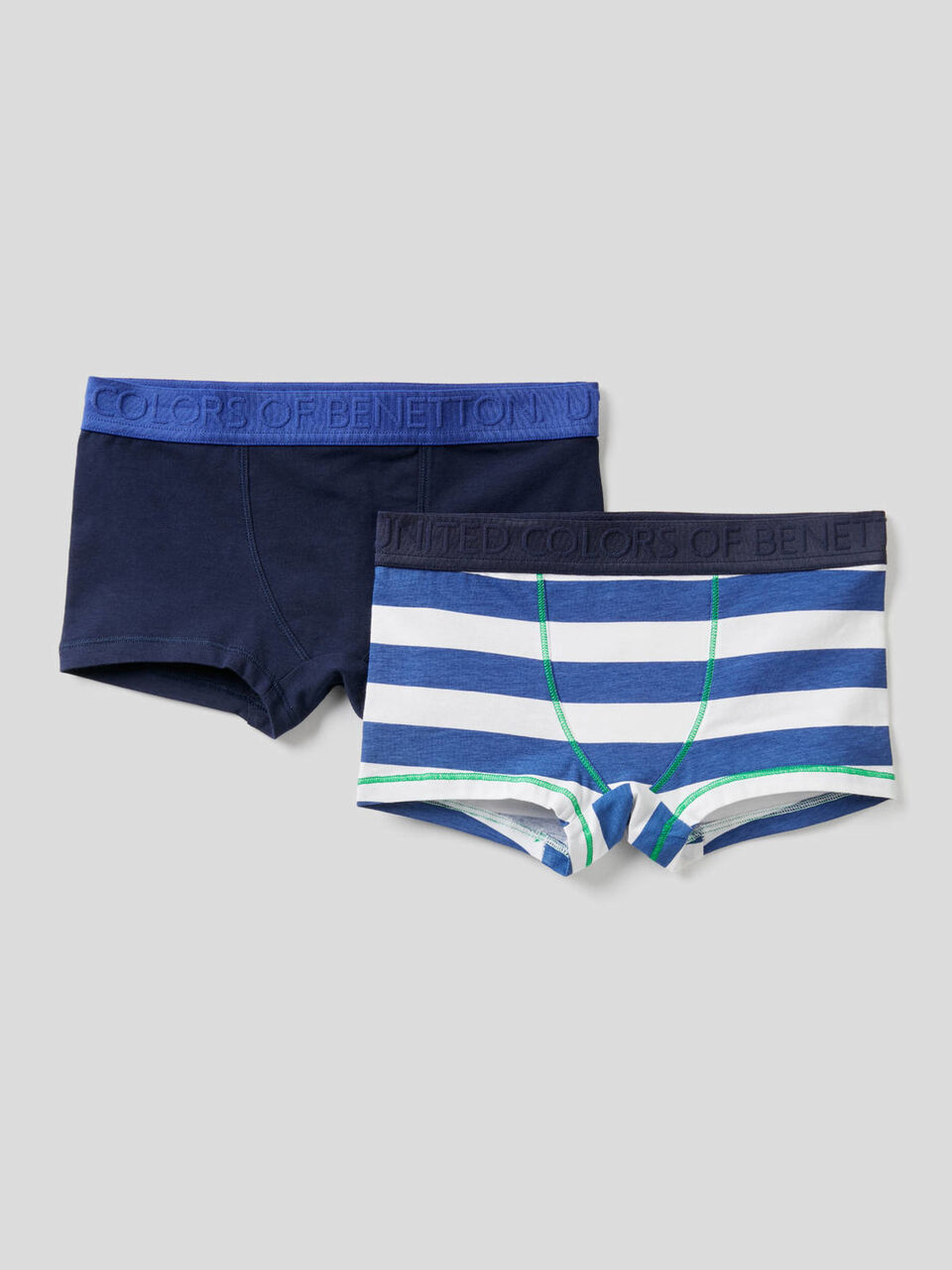 Deux boxers en coton stretch image number 1