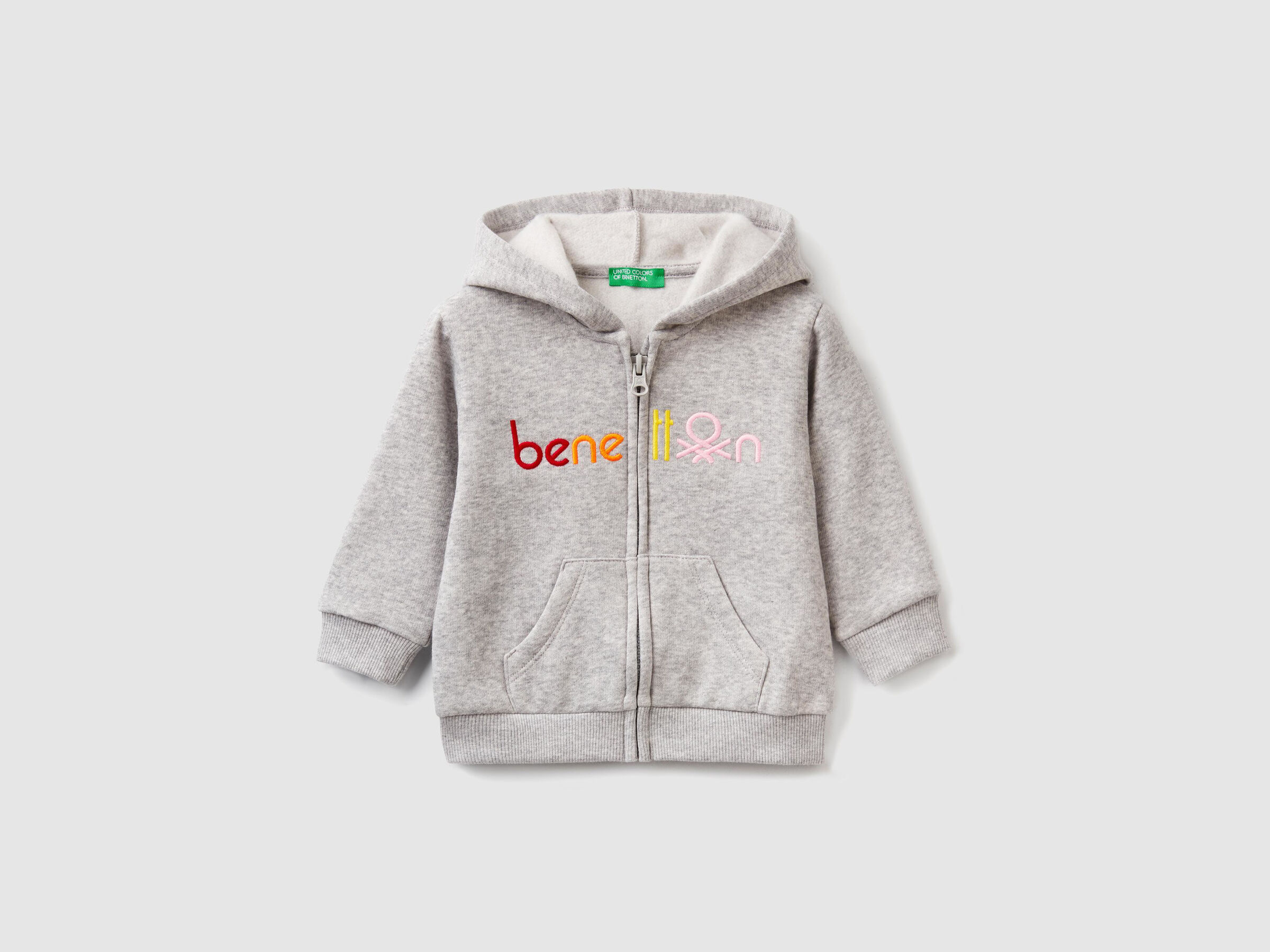 Sweatshirt mit Kapuze und aufgesticktem Logo image number null