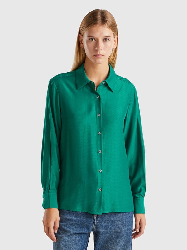 Regular fit flowy shirt Women