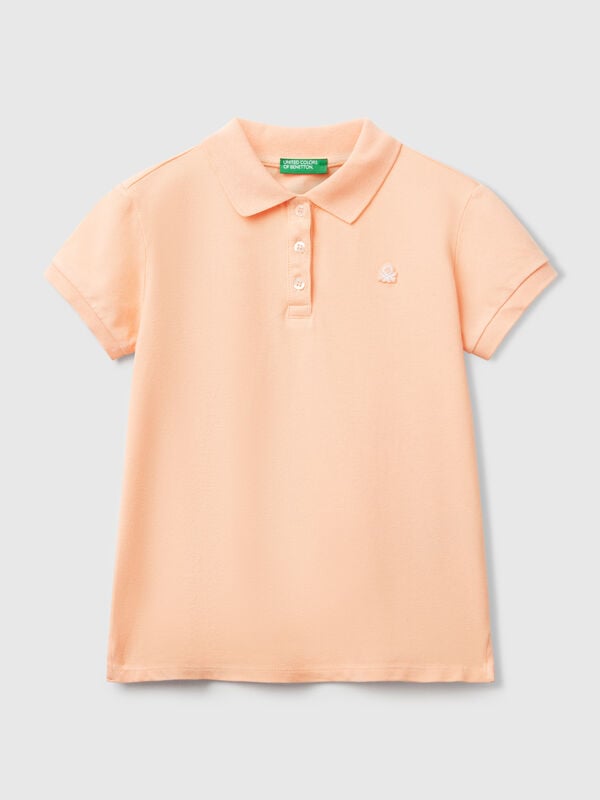Polo à manches courtes en coton  Filles
