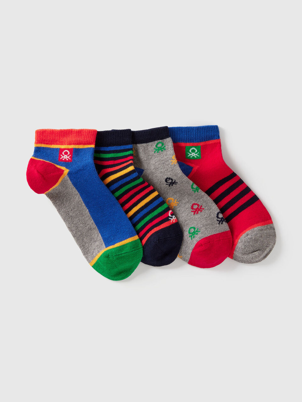 KNITTED SOCKS 4 PAIR Jungen image number null