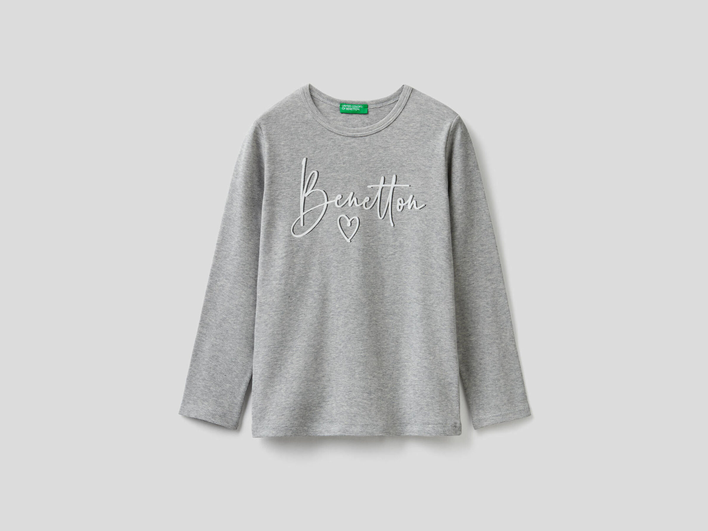 T-Shirt mit langen Ärmeln und Logo image number null
