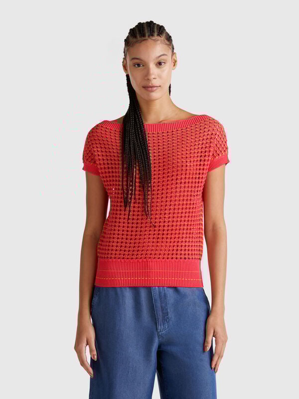 Häkelpullover Damen