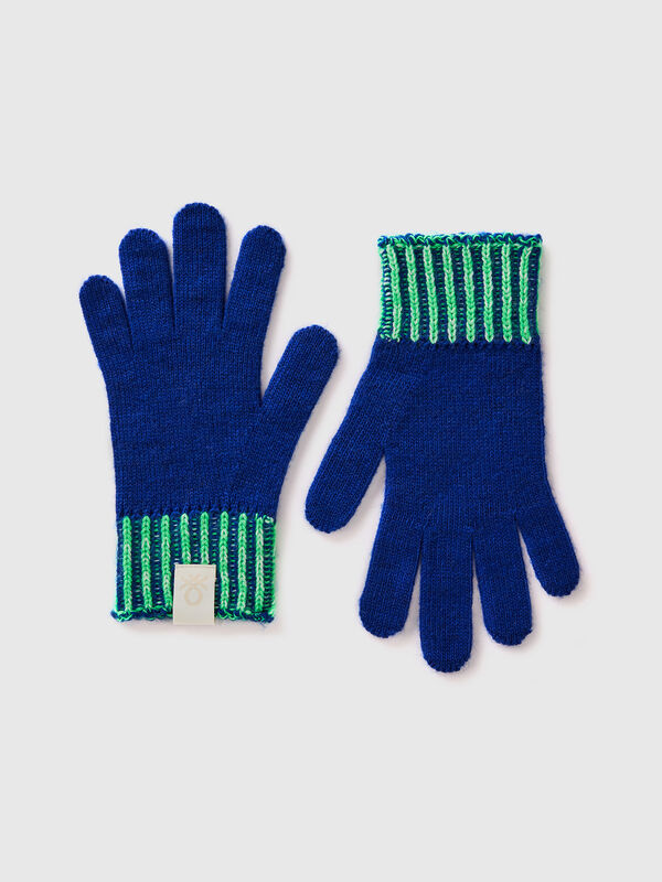 Gants en maille Garçon