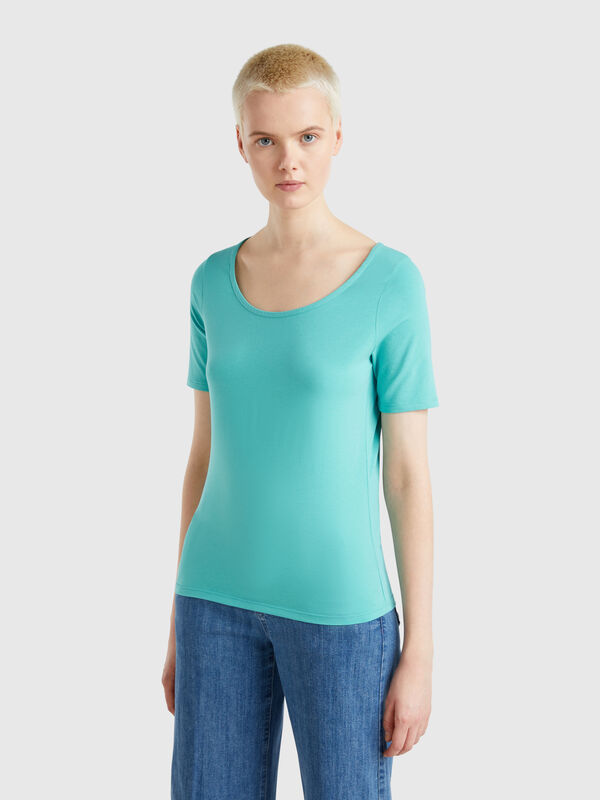 Wendbares Slim-Fit-T-Shirt Damen