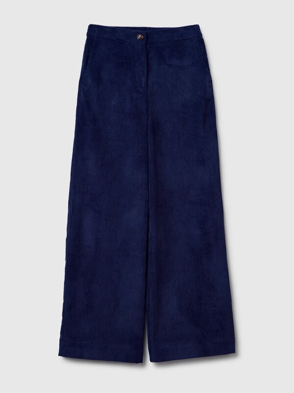 Flared corduroy trousers Flared corduroy trousers Women