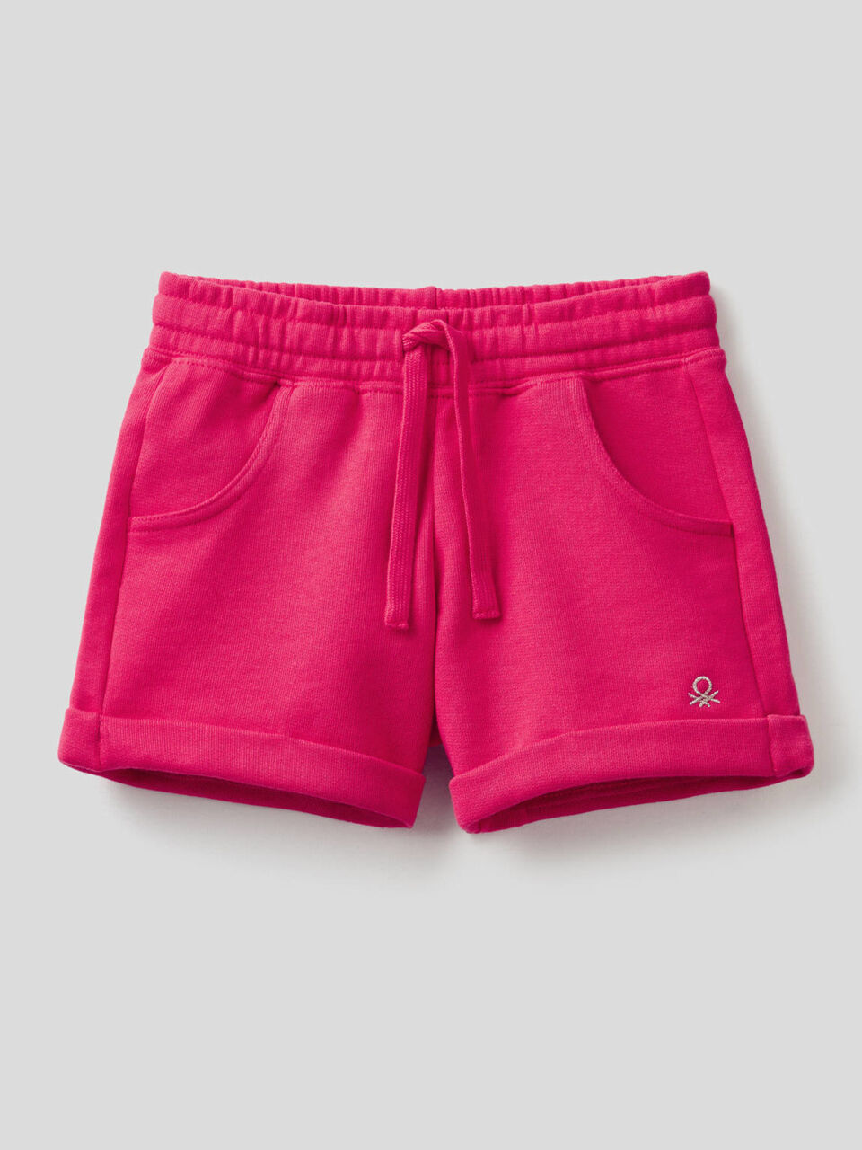 Sweat shorts in stretch cotton image number 1