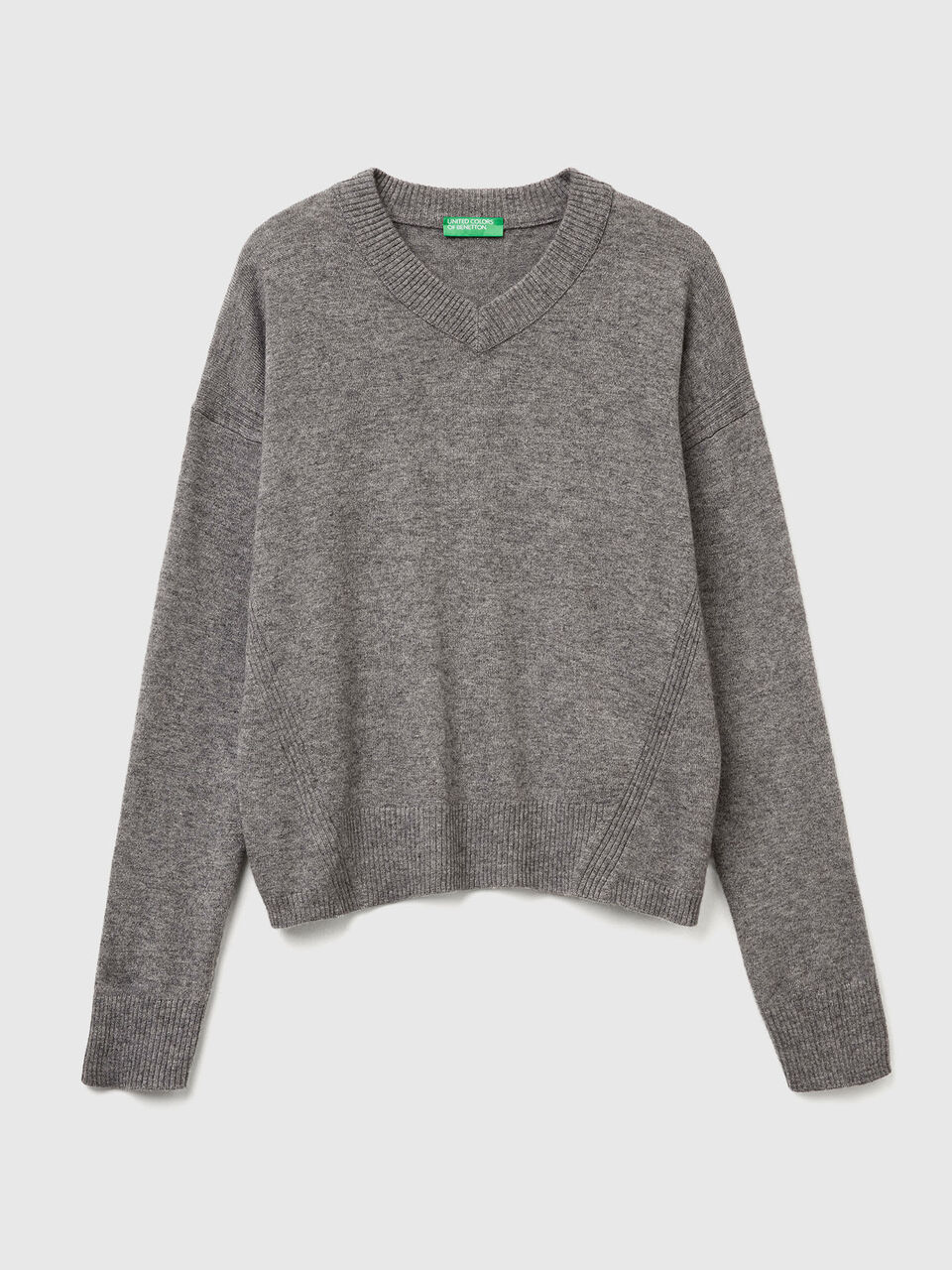 V NECK SWEATER L/S Damen image number 1