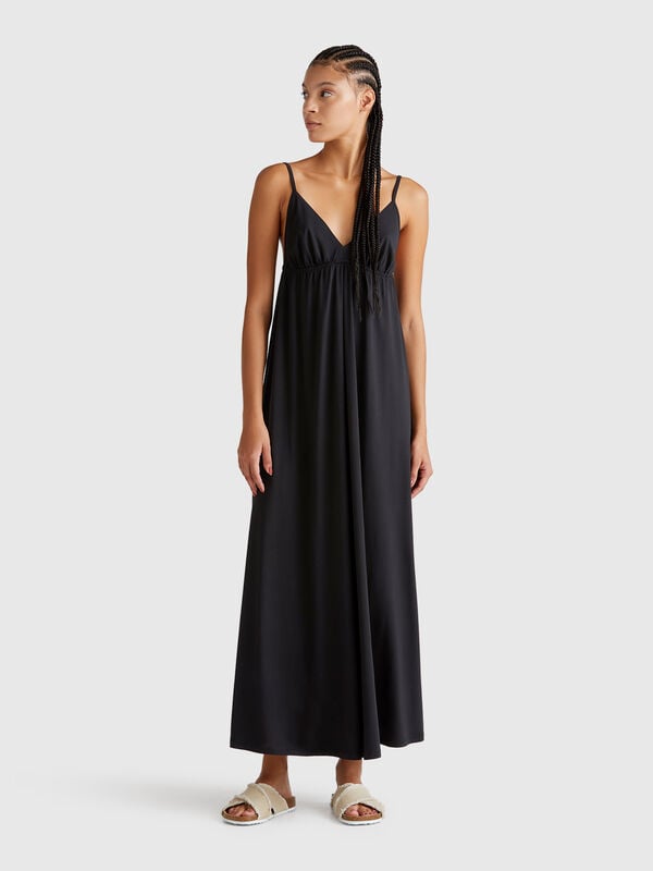 Kleid aus Baumwoll-Viskose-Mischung Damen