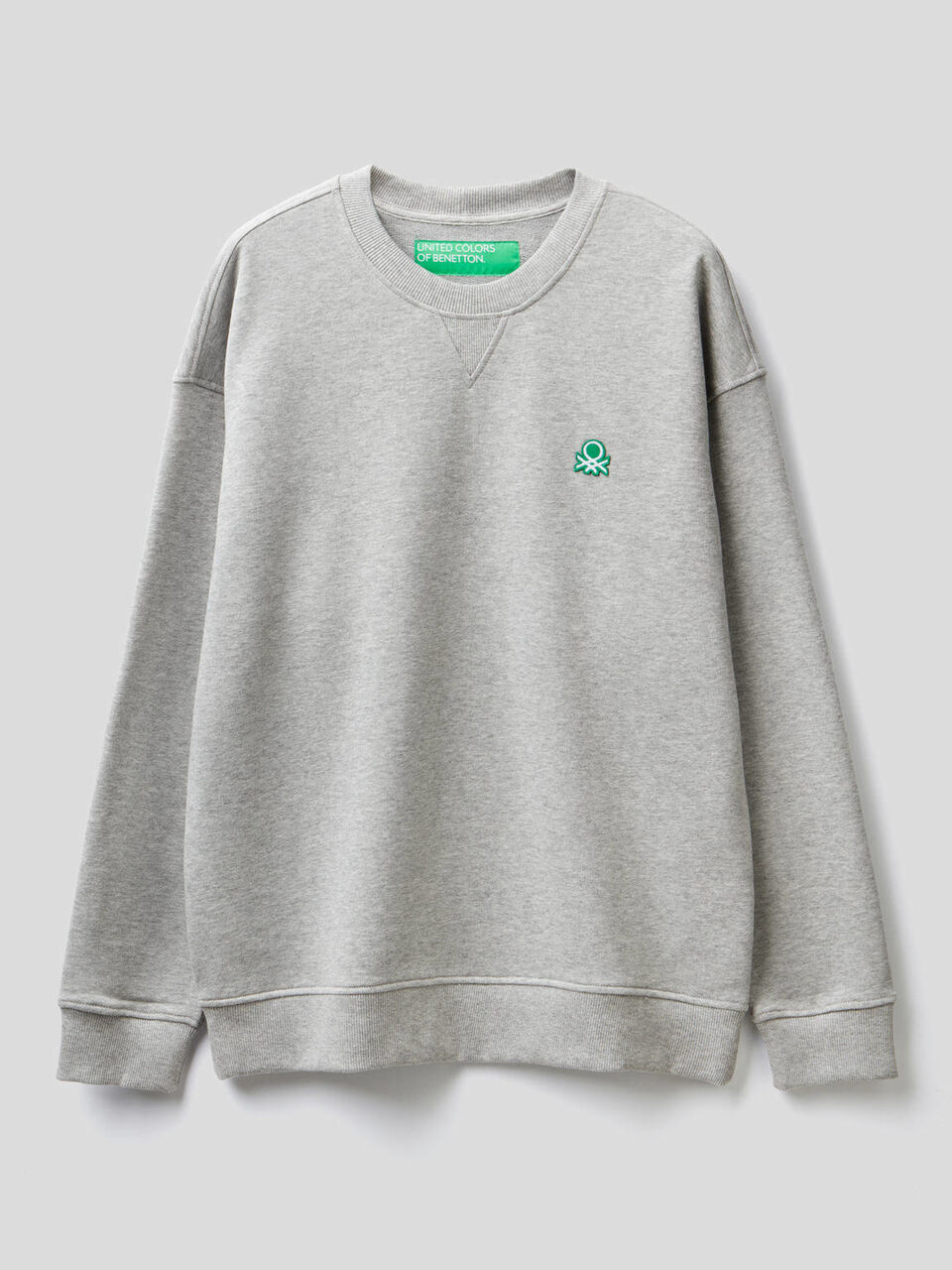 Sweat 100% coton avec logo appliqué image number 1