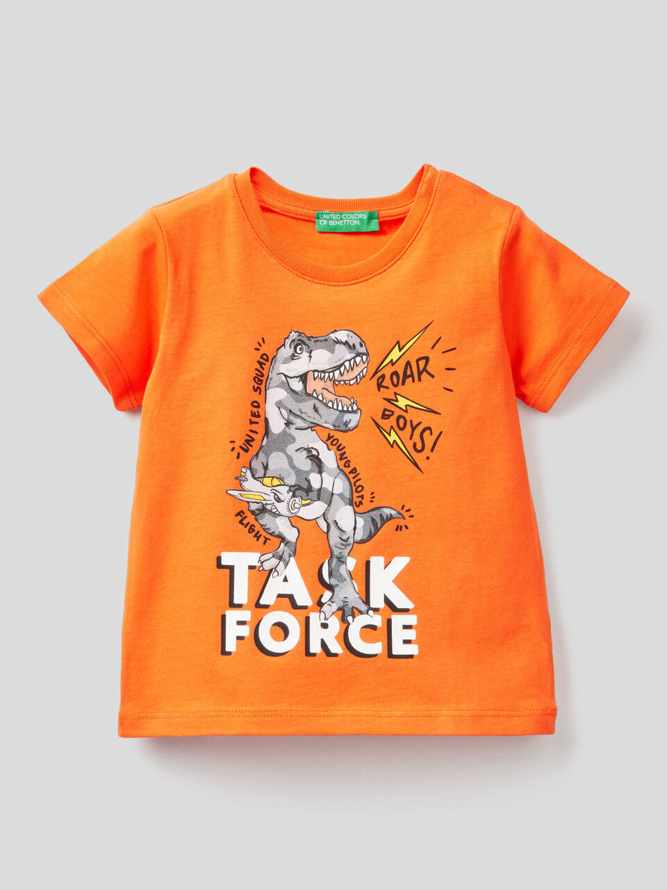 T-shirt imprimé en coton bio image number 1