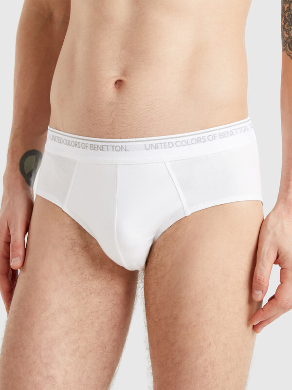Slips aus elastischer Baumwolle Herren