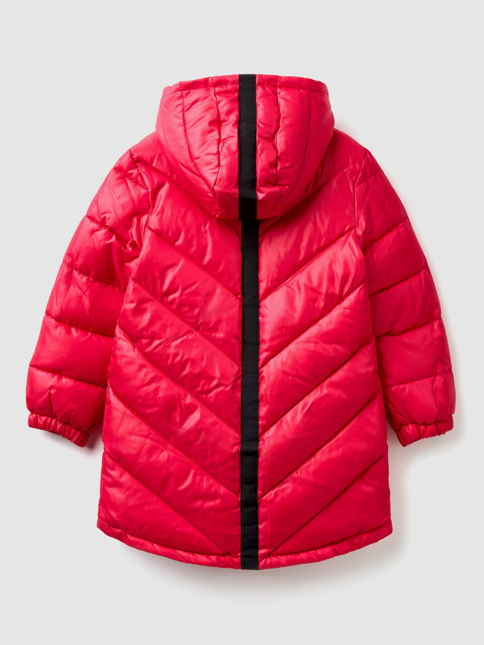 Longline jacket with hood image number 2