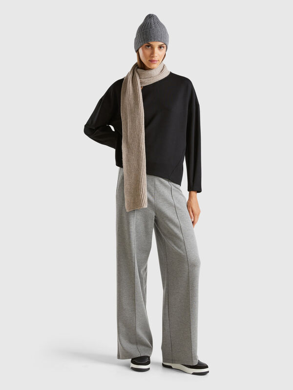 Lightweight sweatpants in cotton and Modal® blend Women