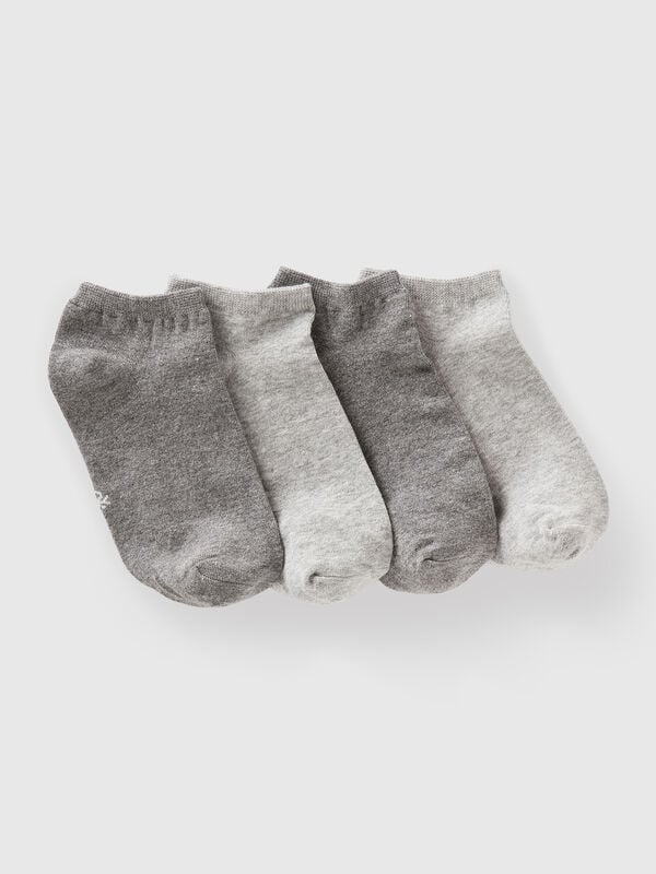 Quatre paires de chaussettes courtes Garçon