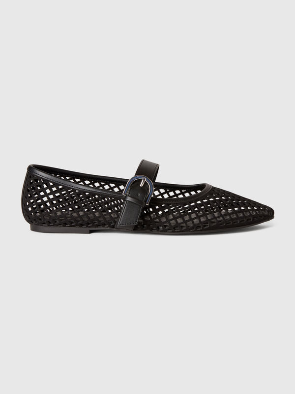 Ballerines résille Femme