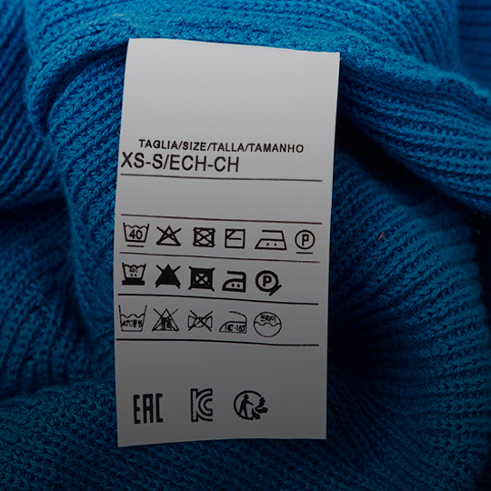 wie die etikette gelesen wird benetton