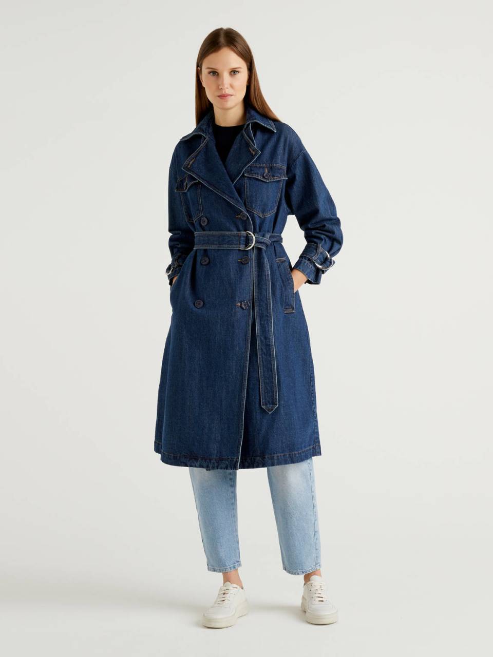 Trenchcoat denim clearance